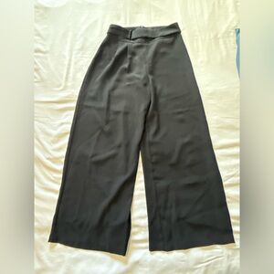 Mango - Black - Wide Leg Trousers - XS